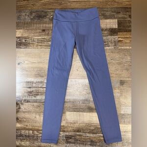 Athleta Girl High Rise Chit Chat Tight Leggings Blue M 8-10 Athletic